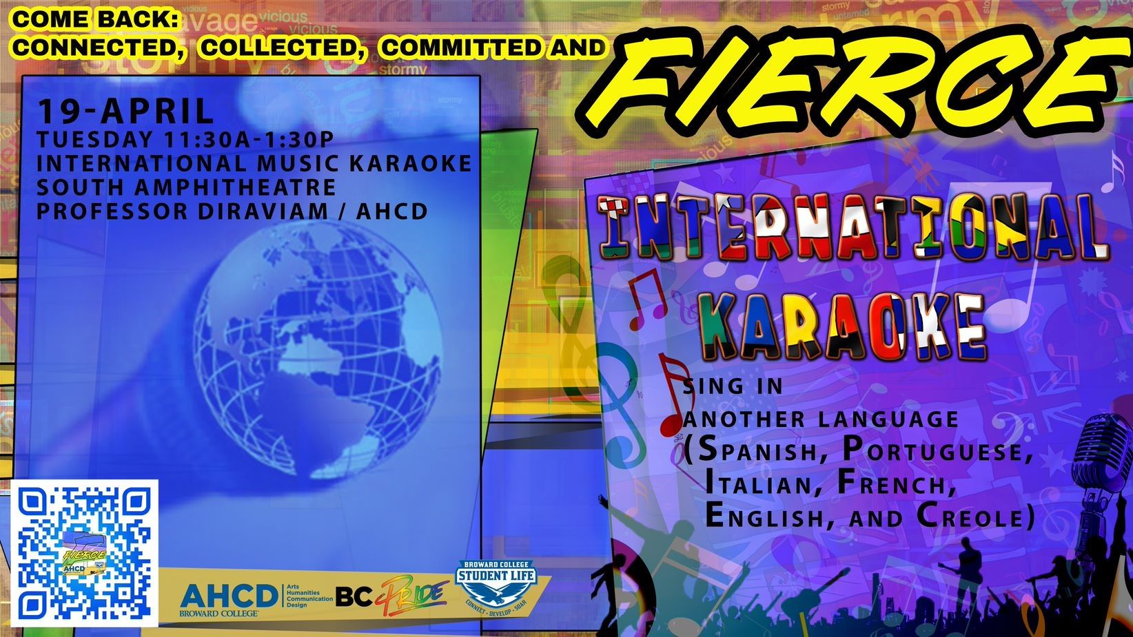 International Karaoke Flyer