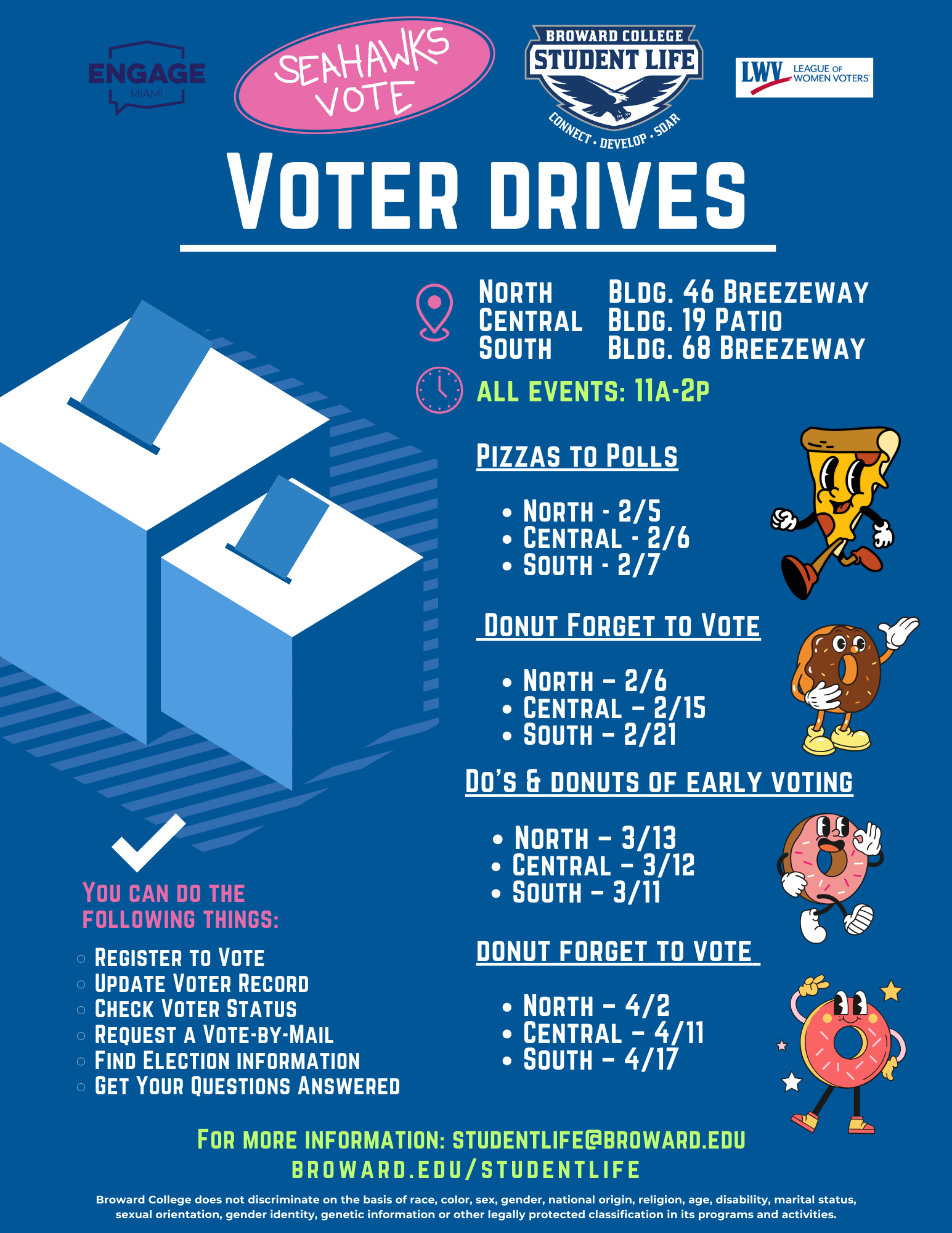 League Of Woman Voters Voters Drive