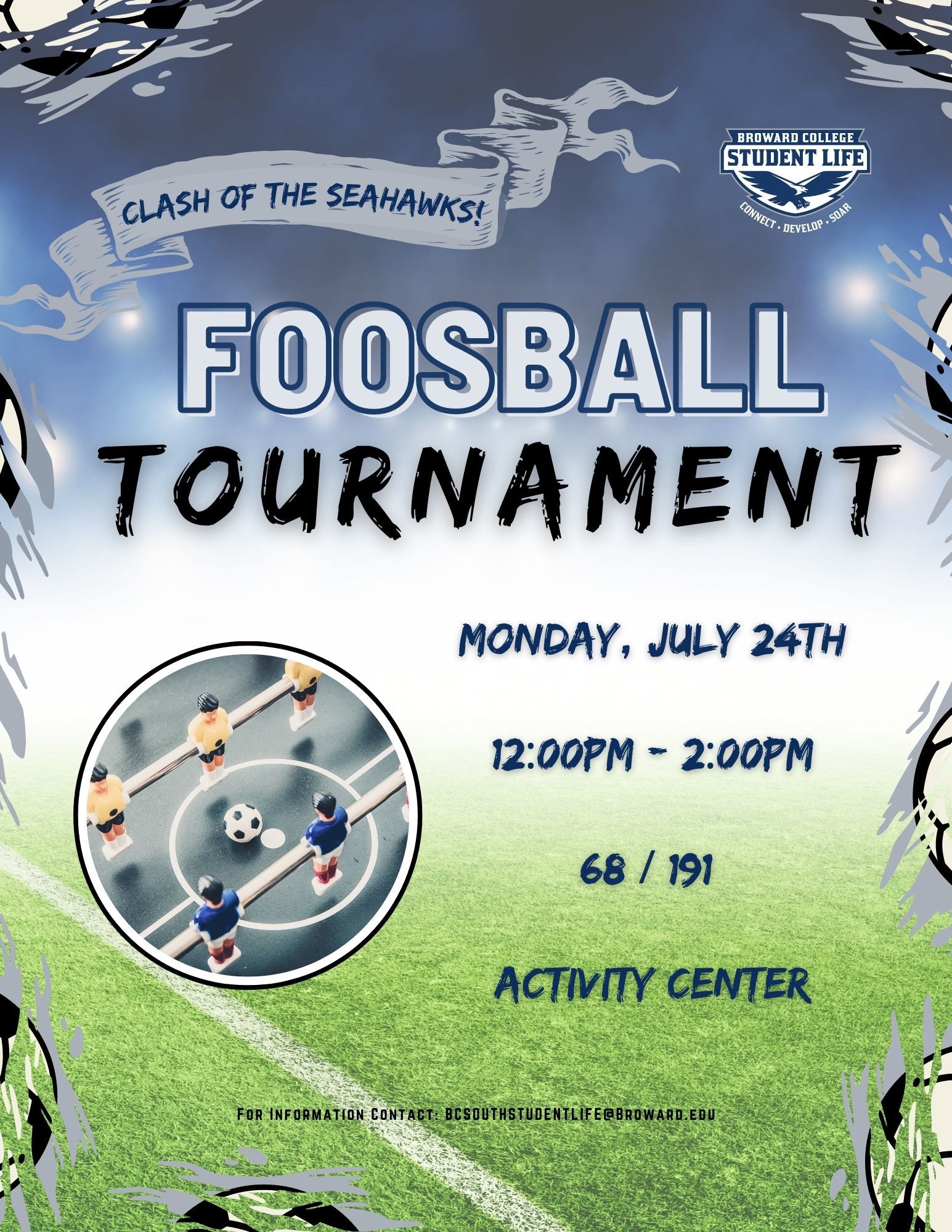 Clash of the Seahawks! Foosball Tournament