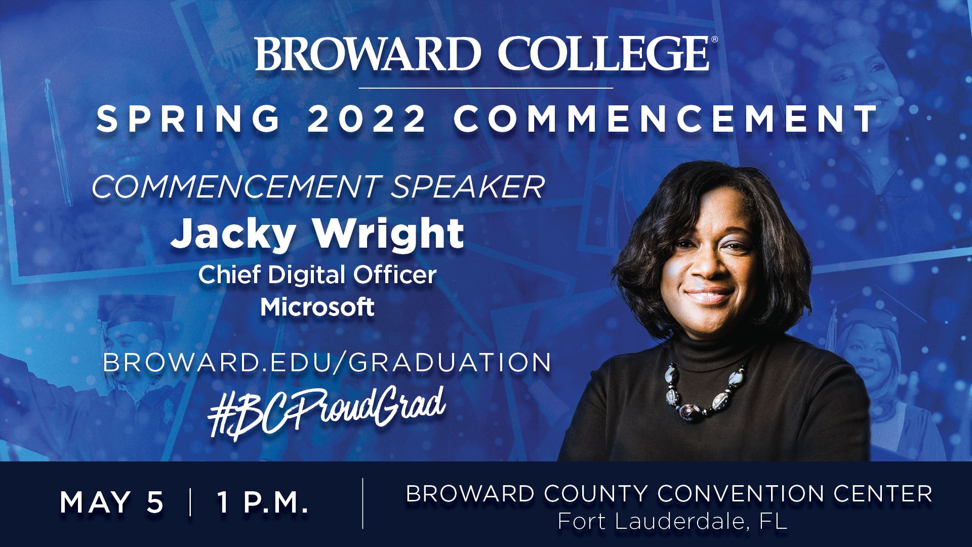 spring 2022 commencement flyer