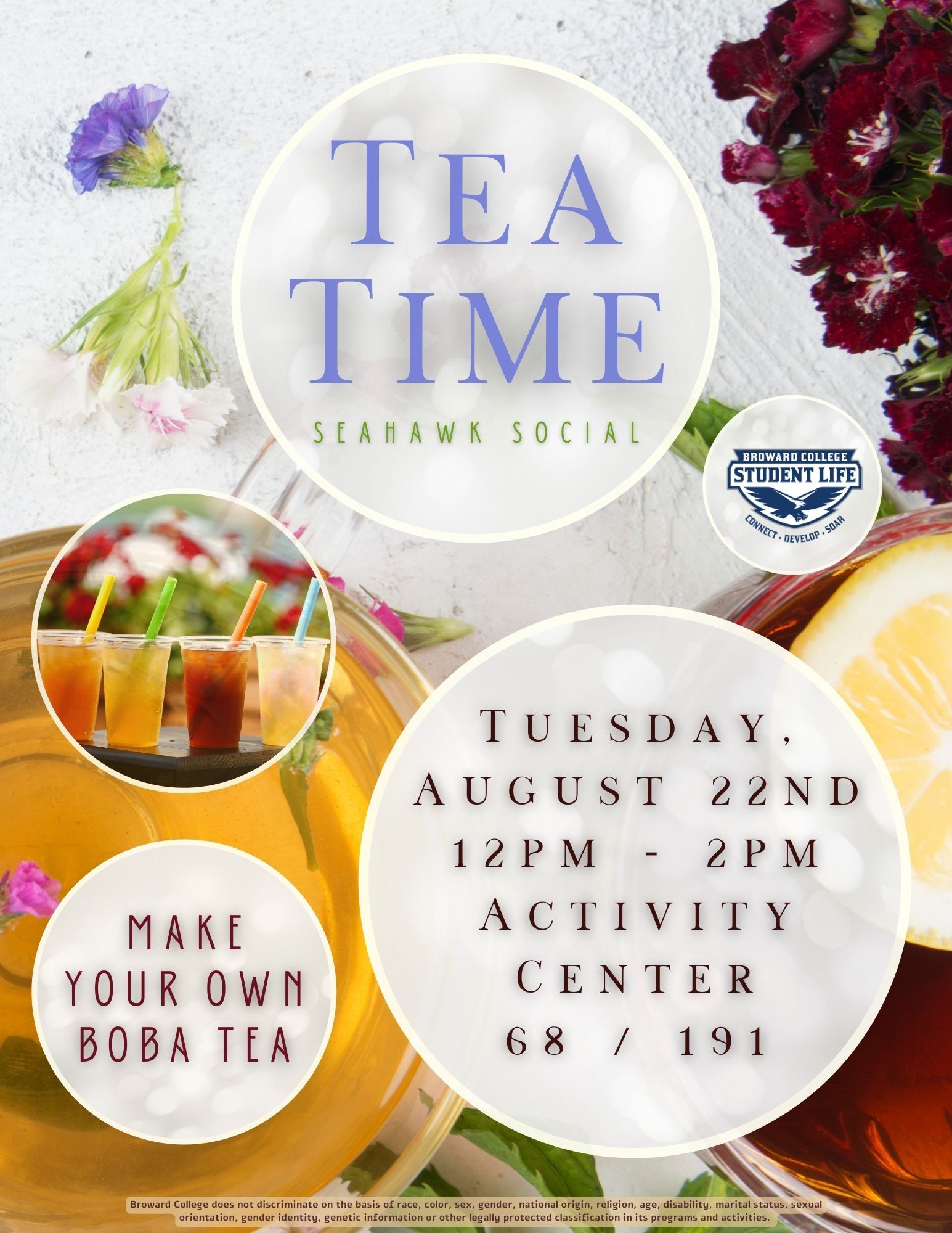 Tea Time Seahawk Social