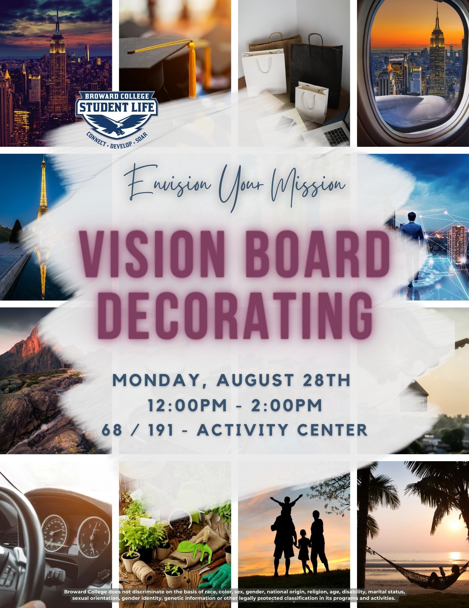 Envision Your Mission: Vision Board Decorating